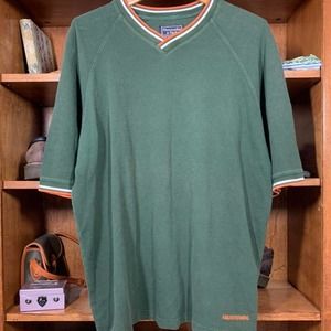 Vintage single stitched oversized Knit Baseball T Shirt
